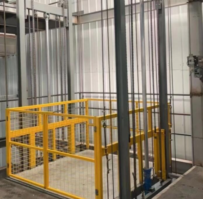 三江导轨式升降机一般加工周期